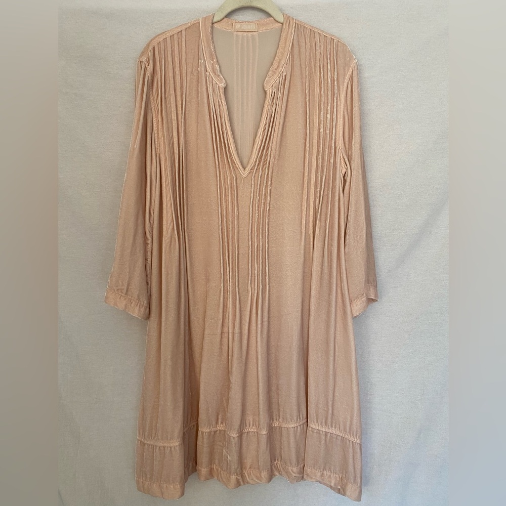 CP Shades Blush Tunic Dress (velvet)